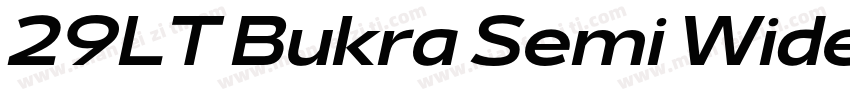 29LT Bukra Semi Wide字体转换